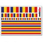 Flaggenaufkleber - Deutschland