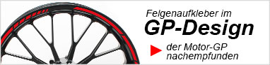 Felgenaufkleber Felgenrandaufkleber GP Design